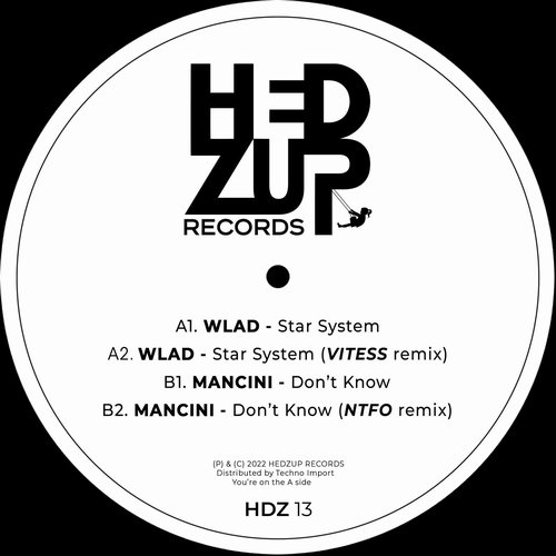 Mancini, WLAD - STAR SYSTEM-DON'T KNOW EP + VITESS AND NTFO REMIXES [HDZ13]